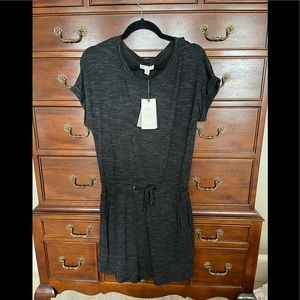 NWT Lila Rose Ath-Leisure Dress with dropped tie waist and cuffed sleeves/Size M